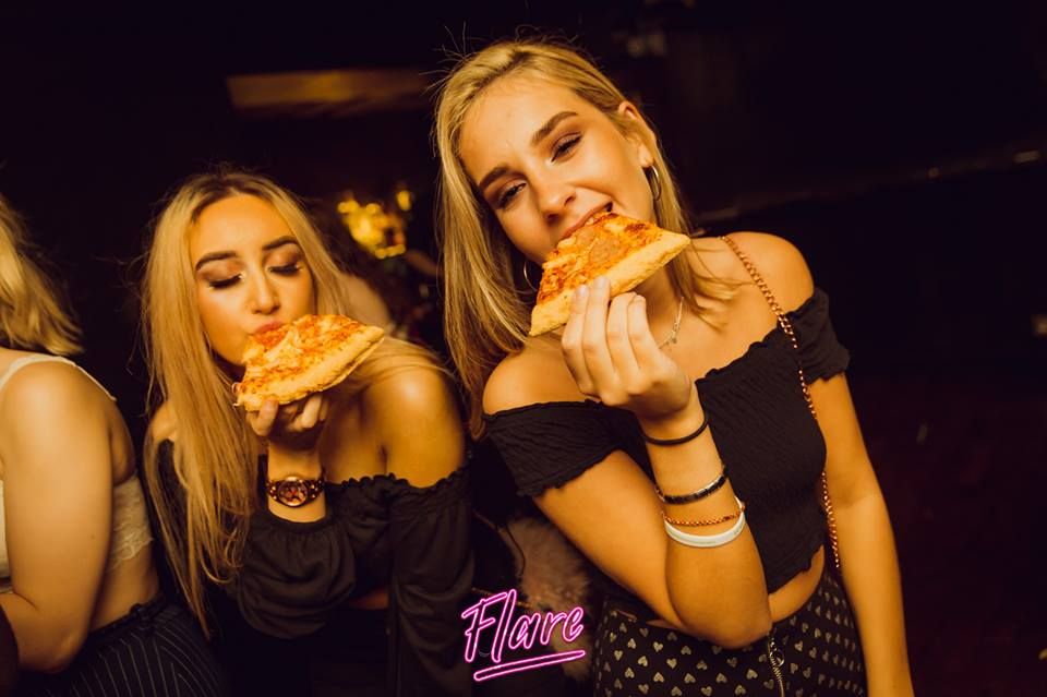 Image may contain: Night Life, Night Club, Club, Woman, Girl, Female, Blonde, Person, People, Human