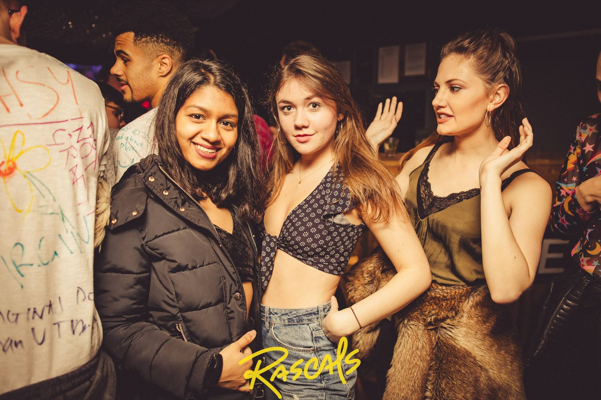 Image may contain: Clothing, Apparel, Night Life, Party, Night Club, Club, Human, Person