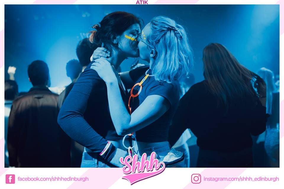 Image may contain: Club, Make Out, Dating, Person, Human