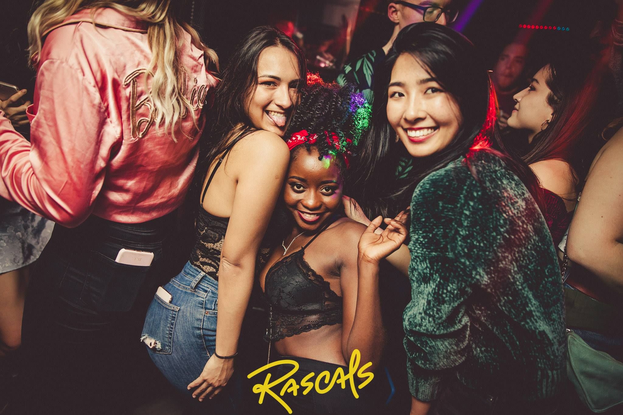 Image may contain: Disco, Night Club, Club, Party, Human, Person