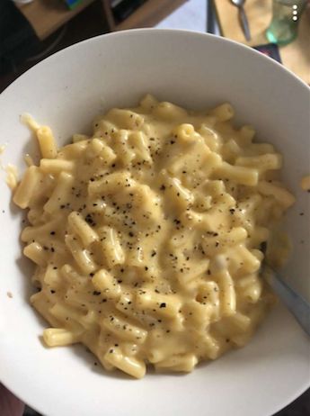Image may contain: Food, Macaroni, Pasta