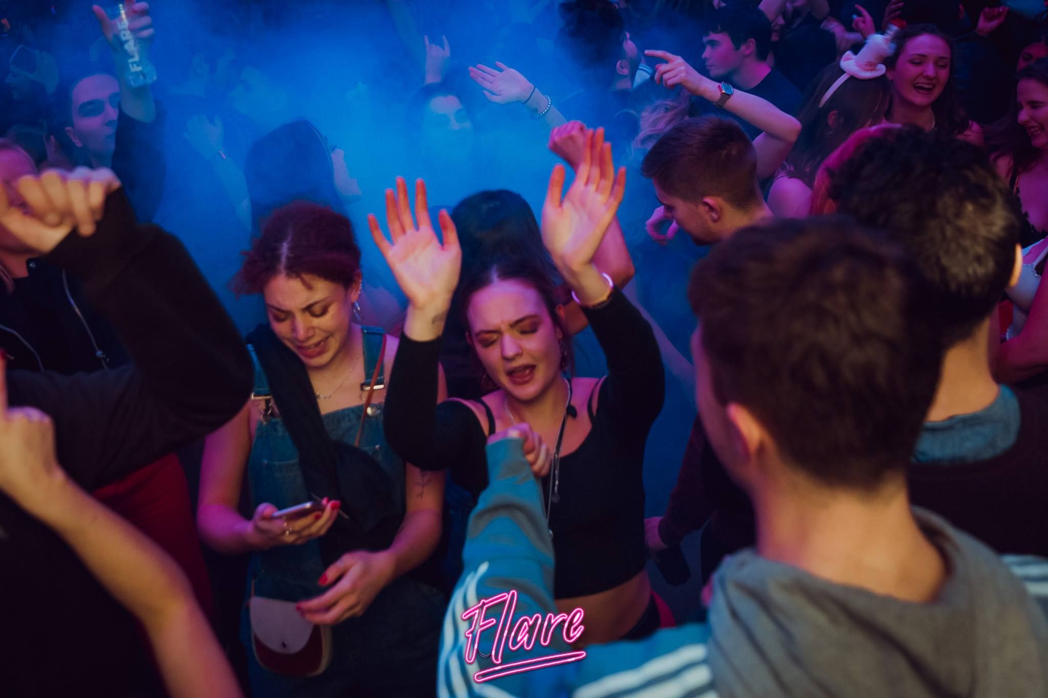 Image may contain: Leisure Activities, Disco, Night Life, Night Club, Party, Club, Human, Person