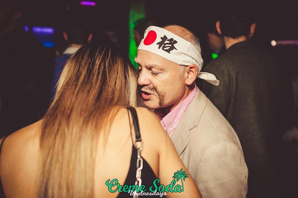 Image may contain: Leisure Activities, Night Club, Party, Club, Night Life, Human, Person