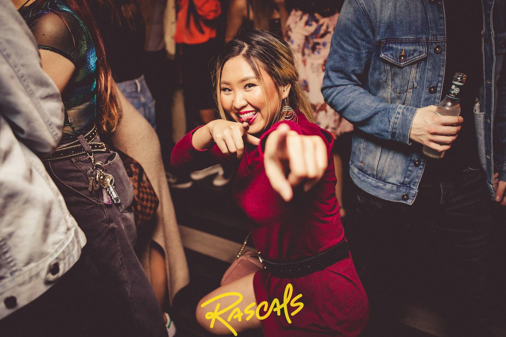 Image may contain: Leisure Activities, Party, Night Club, Club, Night Life, Skin, Human, Person