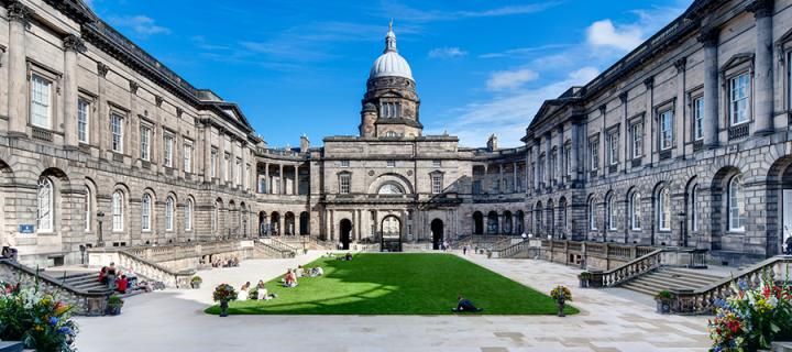 Image may contain: Outdoors, Nature, Landscape, Scenery, Panoramic, Architecture, Campus, Person, Human, Building, City, Town, Downtown, Urban, College