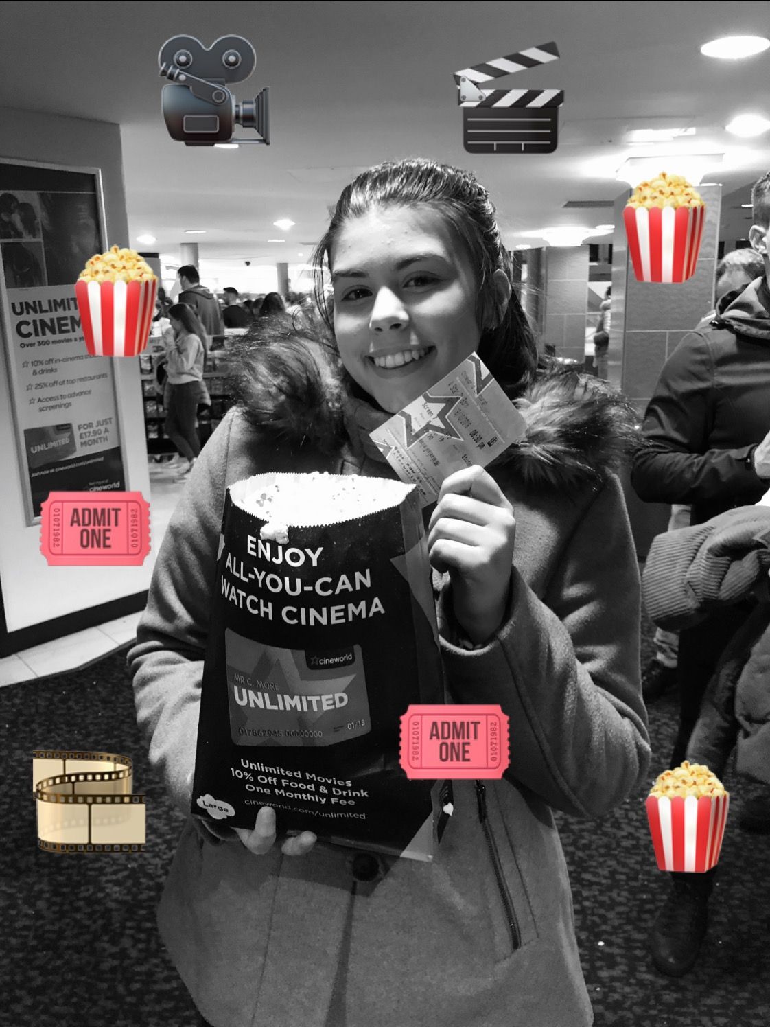 Image may contain: Popcorn, Brochure, Flyer, Food, Paper, Text, Poster, Advertisement, Human, Person
