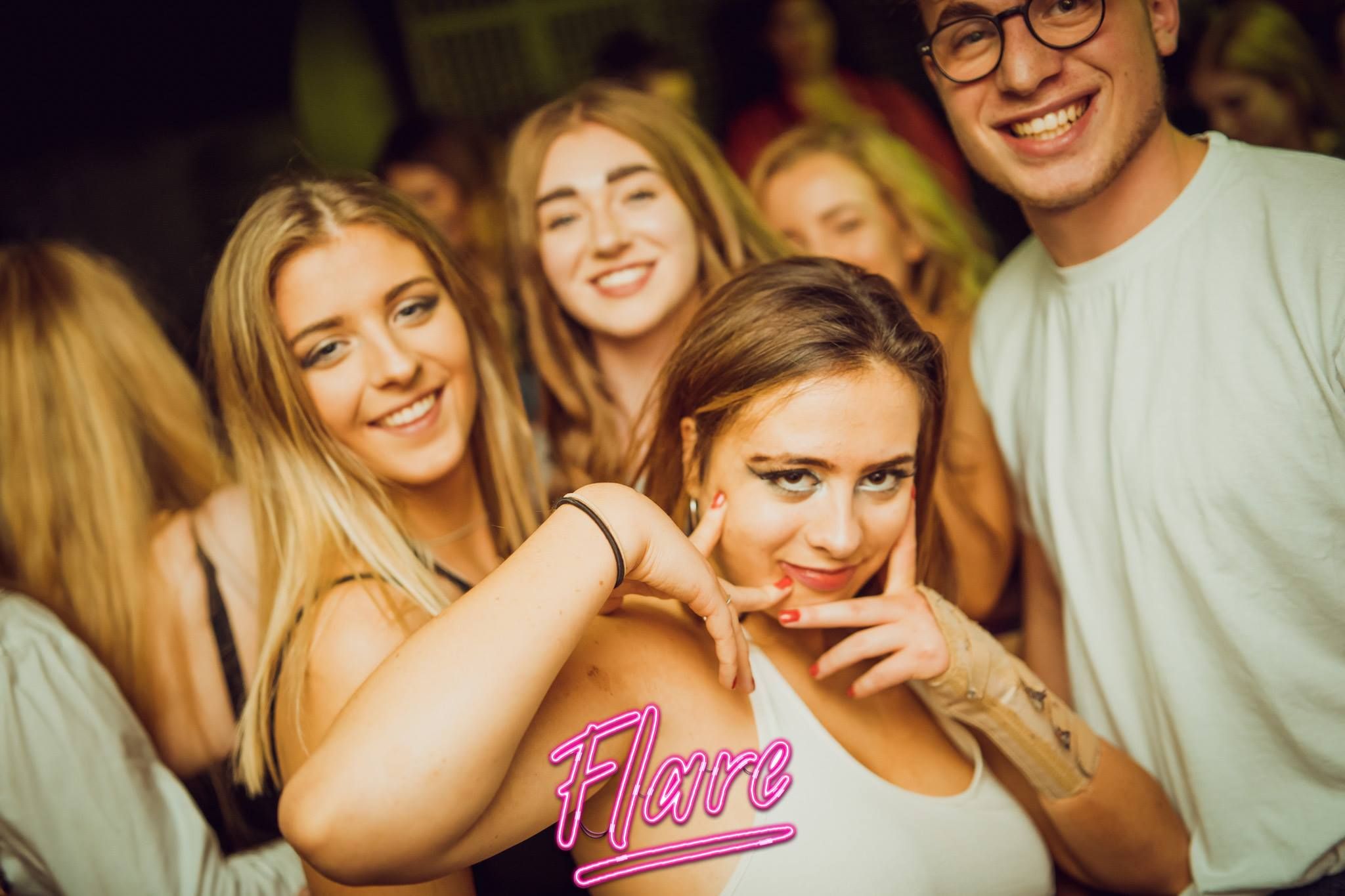 Image may contain: Portrait, Photo, Photography, Club, Skin, Party, Accessories, Accessory, Glasses, Face, Human, Person
