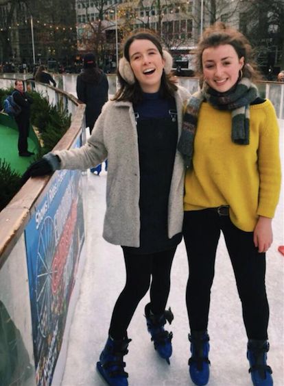 Image may contain: Skating, Female, Clothing, Apparel, Sport, Sports, Human, Person