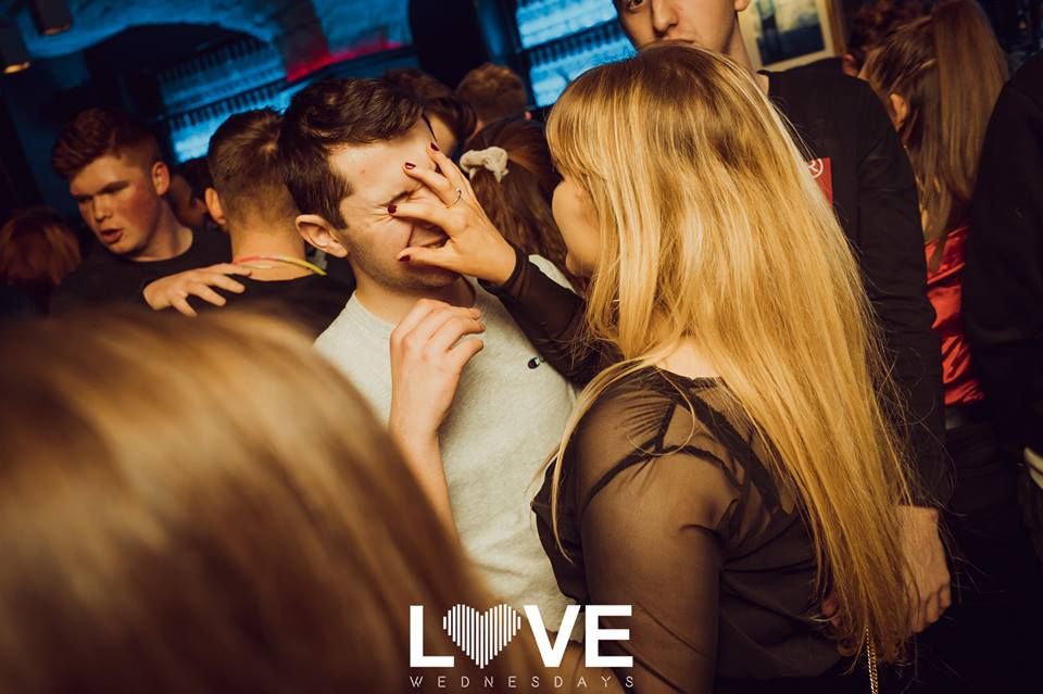 Image may contain: Advertisement, Poster, Dating, Night Club, Club, Party, Human, Person