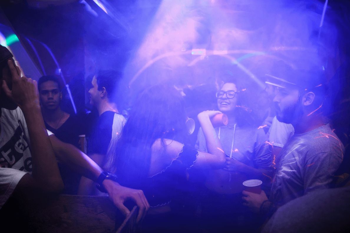 Image may contain: Disco, Lighting, Party, Night Club, Club, Human, Person