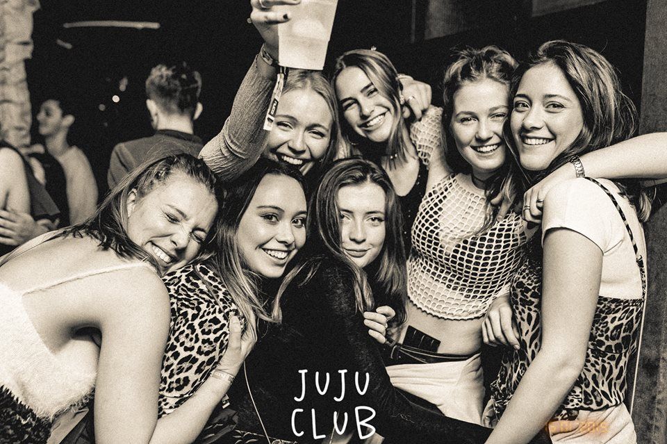 Image may contain: Face, Night Club, Party, Club, Human, Person
