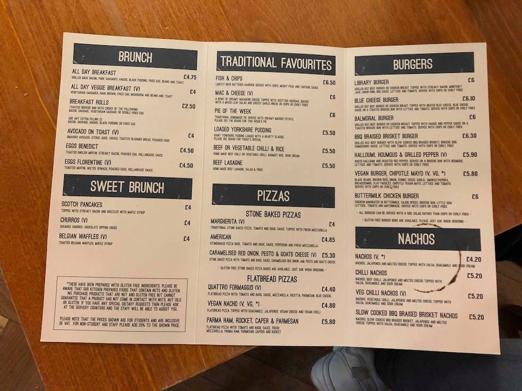 Image may contain: Menu, Text
