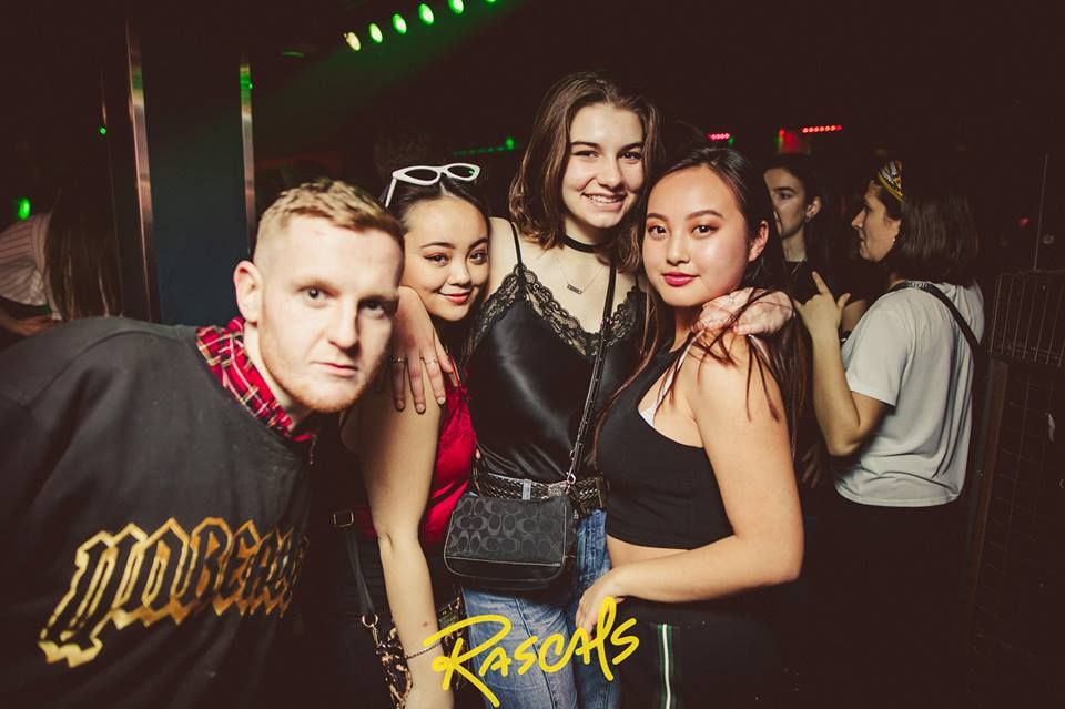 Image may contain: Disco, Night Club, Club, Party, Human, Person