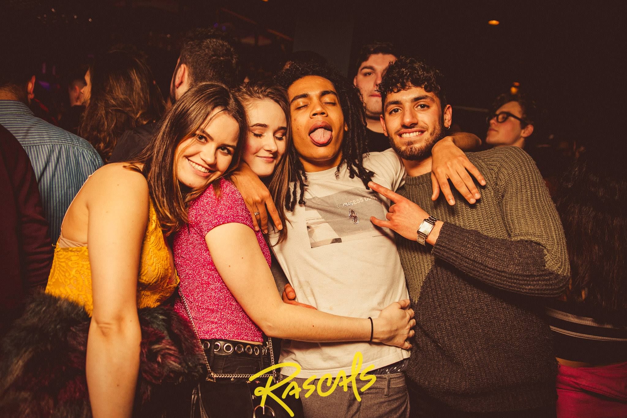 Image may contain: Night Life, Party, Club, Night Club, Person, Human