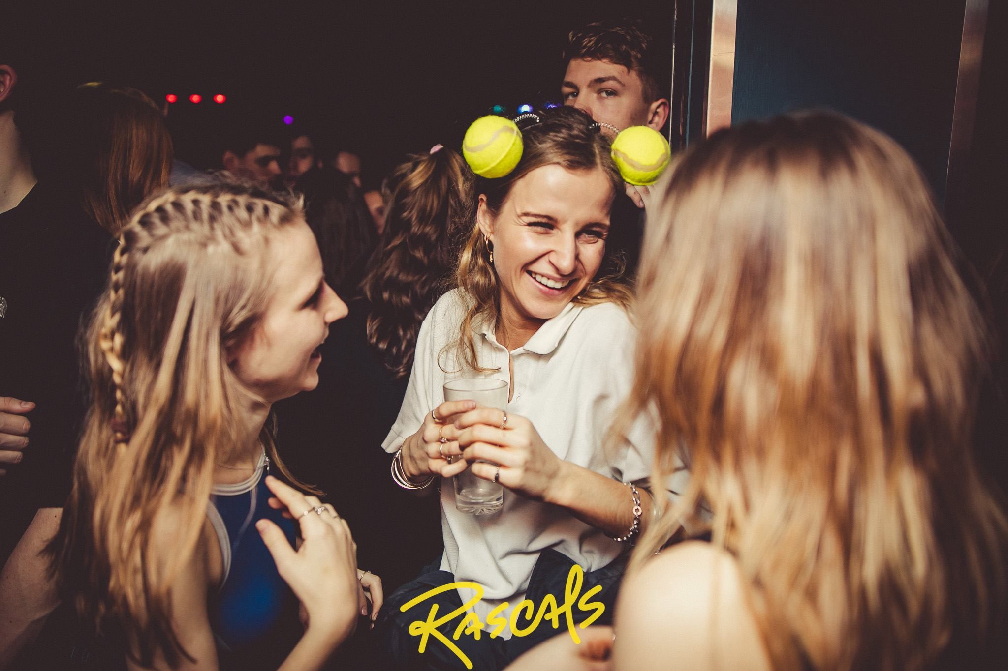 Image may contain: Party, Clothing, Apparel, Night Life, Night Club, Club, Person, Human