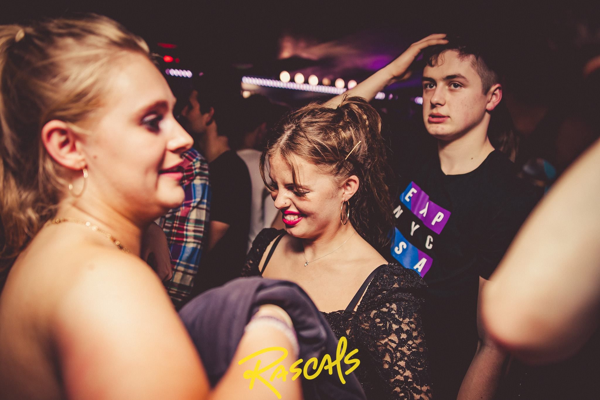 Image may contain: Party, Night Life, Night Club, Club, Human, Person