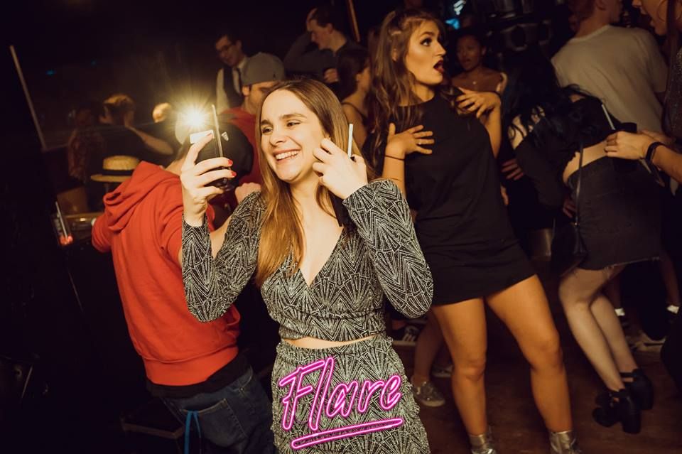 Image may contain: Photography, Photo, Night Club, Club, Face, Party, Night Life, Shoe, Apparel, Footwear, Clothing, Human, Person