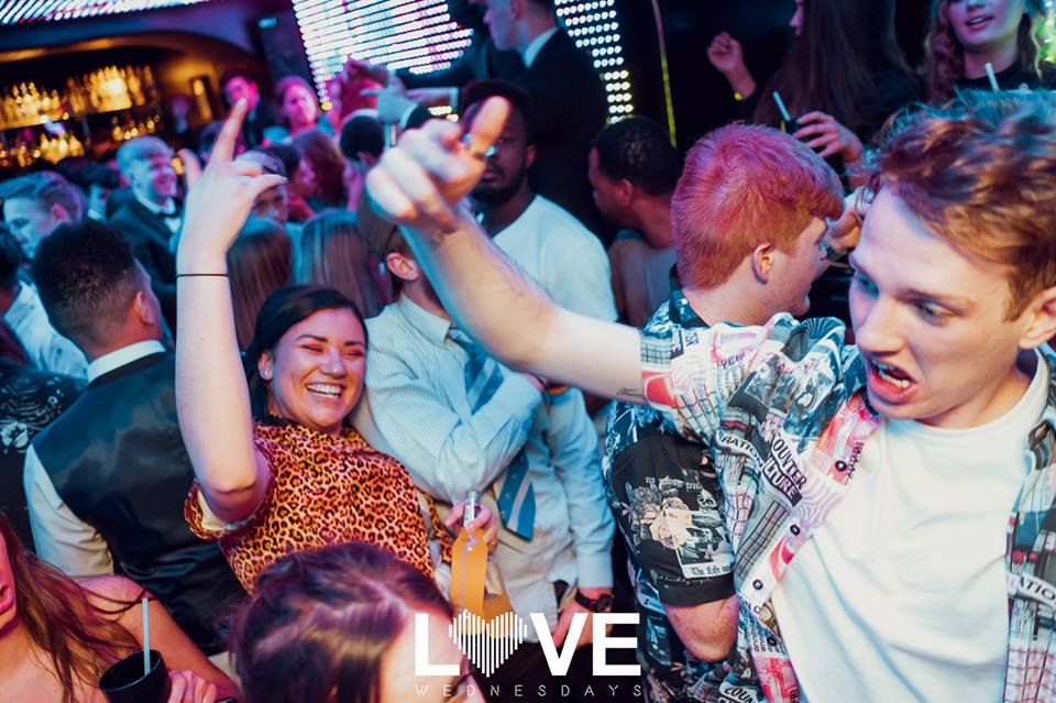 Image may contain: Audience, Leisure Activities, Interior Design, Indoors, Night Club, Face, Club, Festival, Crowd, Night Life, Human, Person, Party