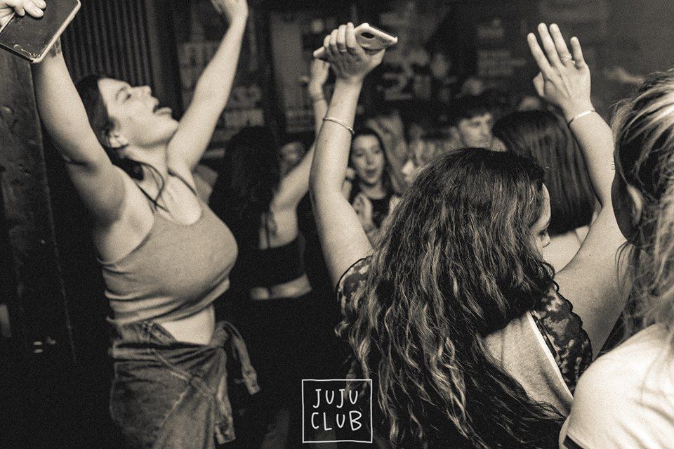Image may contain: Club, Crowd, Dance Pose, Party, Leisure Activities, Human, Person