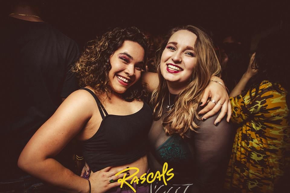 Image may contain: Female, Club, Face, Party, Person, Human