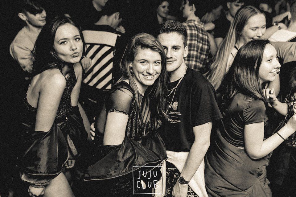 Image may contain: Night Club, Bag, Accessories, Accessory, Handbag, Party, Club, Human, Person