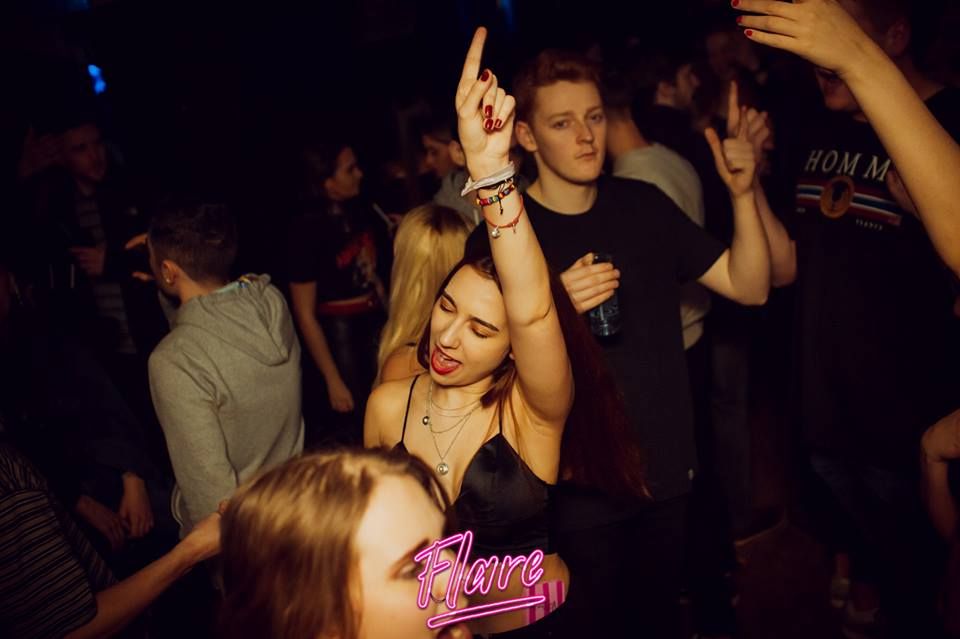 Image may contain: Night Club, Party, Club, Night Life, Human, Person