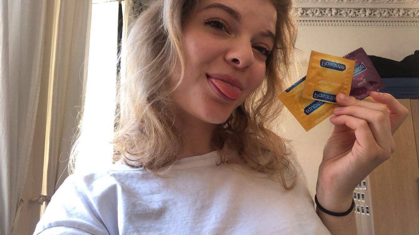 Image may contain: Smile, Text, Face, Girl, Child, Kid, Person, Human, Woman, Teen, Blonde, Female