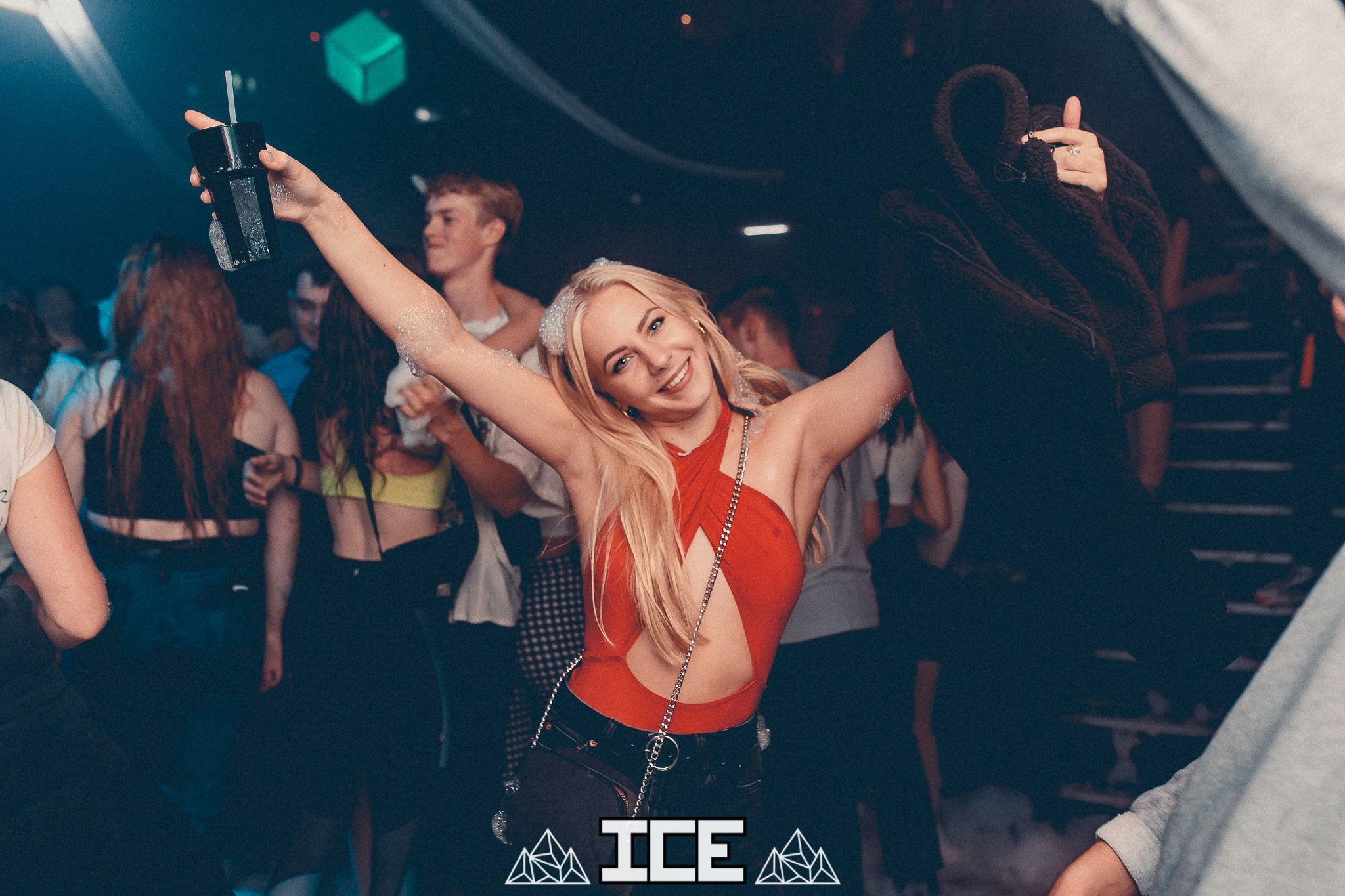 Image may contain: Disco, Night Life, Party, Night Club, Club, Person, Human