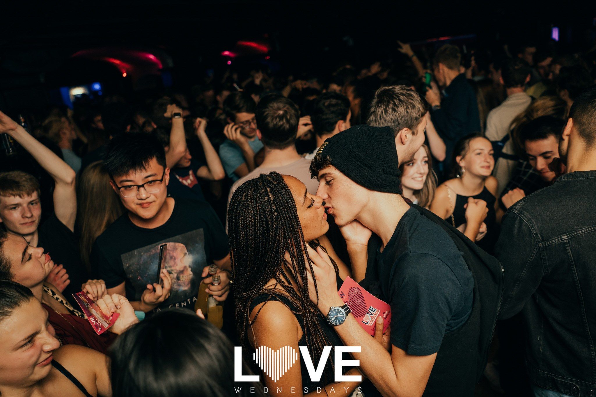 Image may contain: Skin, Night Club, Club, Party, Night Life, Audience, Crowd, Person, Human