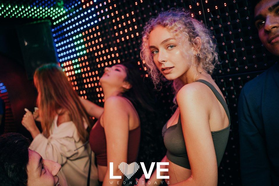 Image may contain: Apparel, Clothing, Party, Night Life, Night Club, Club, Human, Person