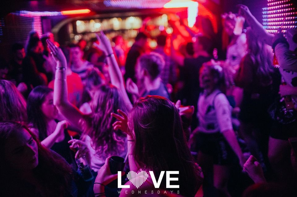 Image may contain: Disco, Night Life, Lighting, Party, Night Club, Club, Person, Human