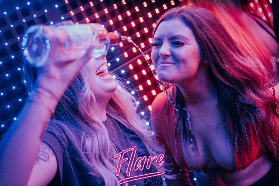 Image may contain: Disco, Night Life, Party, Night Club, Club, Human, Person