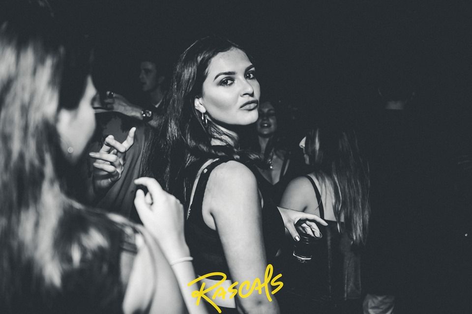 Image may contain: Night Life, Night Club, Person, Human, Club, Party