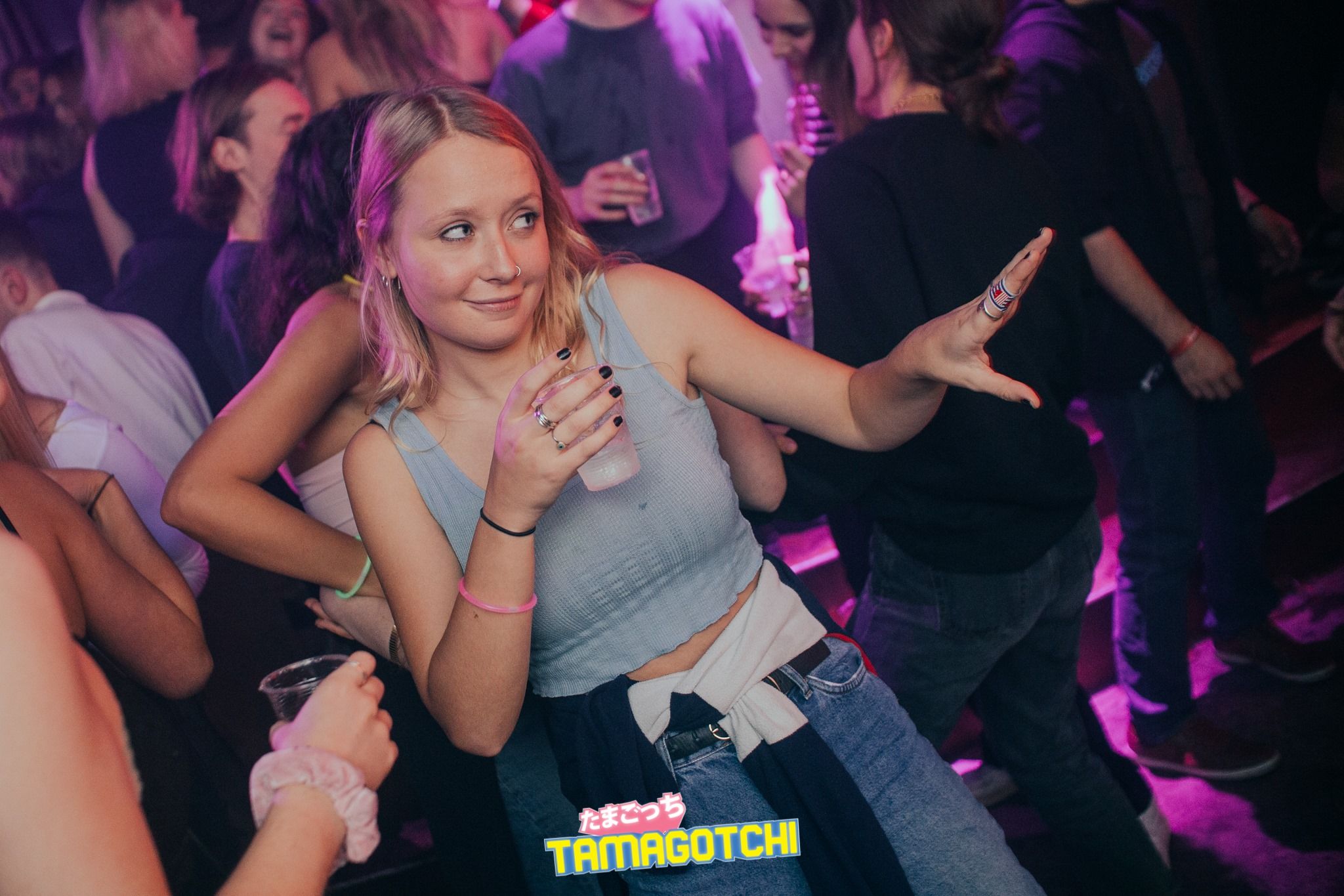 Image may contain: Party, Night Life, Club, Night Club, Person, Human