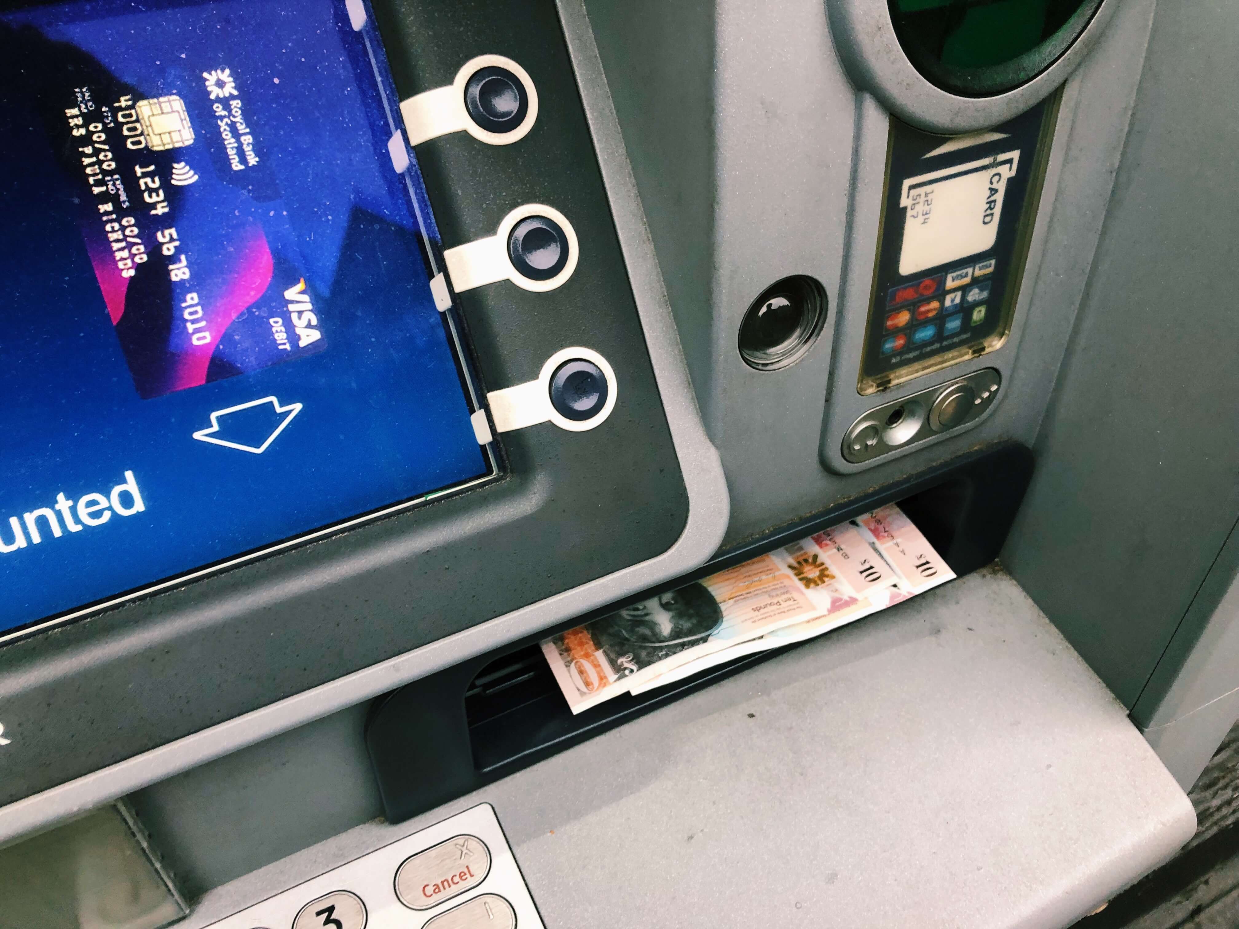 Image may contain: Spoke, Cash Machine, Atm, Machine