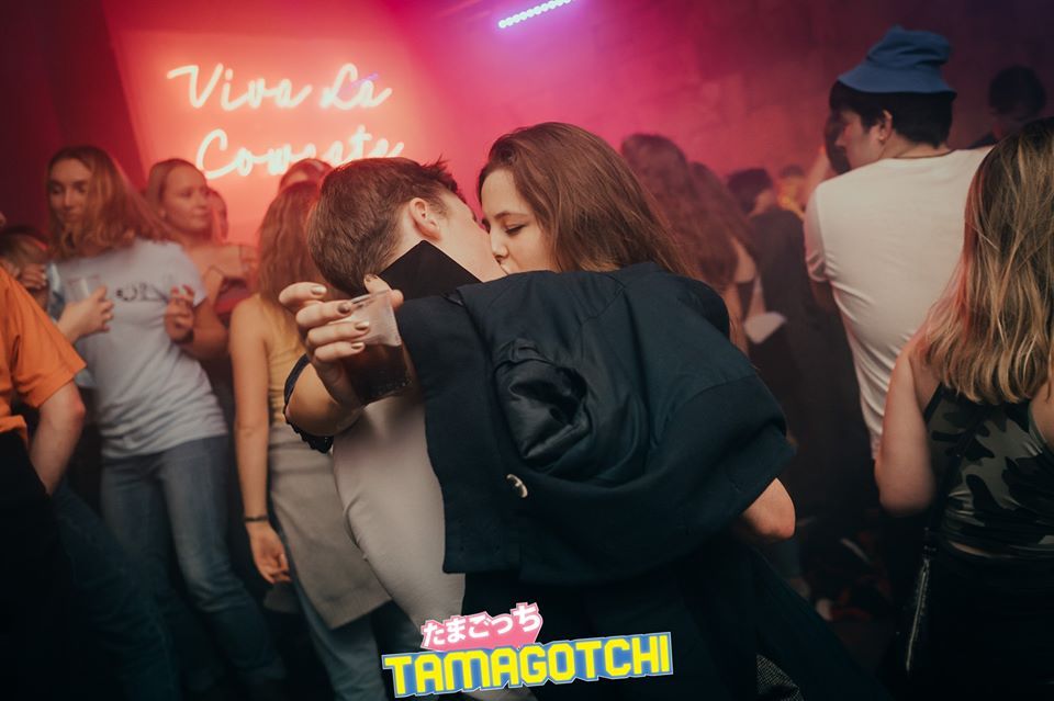 Image may contain: Apparel, Clothing, Hat, Leisure Activities, Night Club, Club, Party, Human, Person