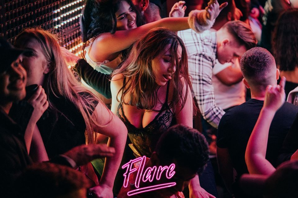 Image may contain: Disco, Night Life, Night Club, Club, Party, Person, Human