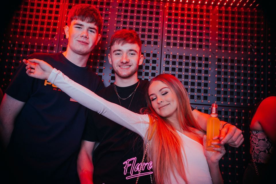 Image may contain: Disco, Night Life, Party, Human, Person, Night Club, Club