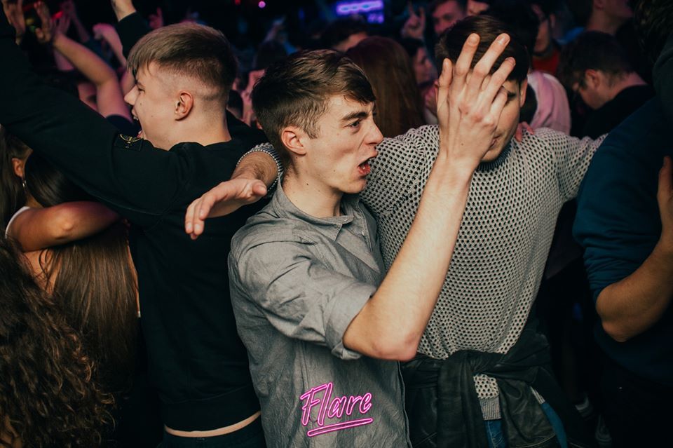 Image may contain: Leisure Activities, Dance Pose, Party, Night Life, Club, Night Club, Person, Human