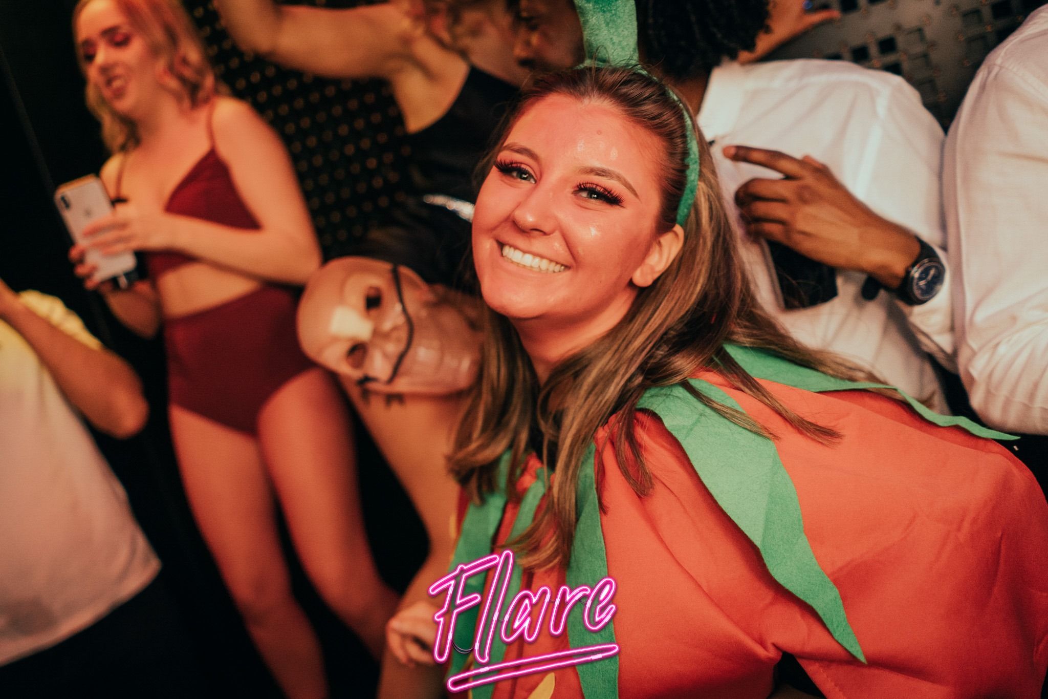Image may contain: Night Life, Party, Club, Night Club, Person, Human