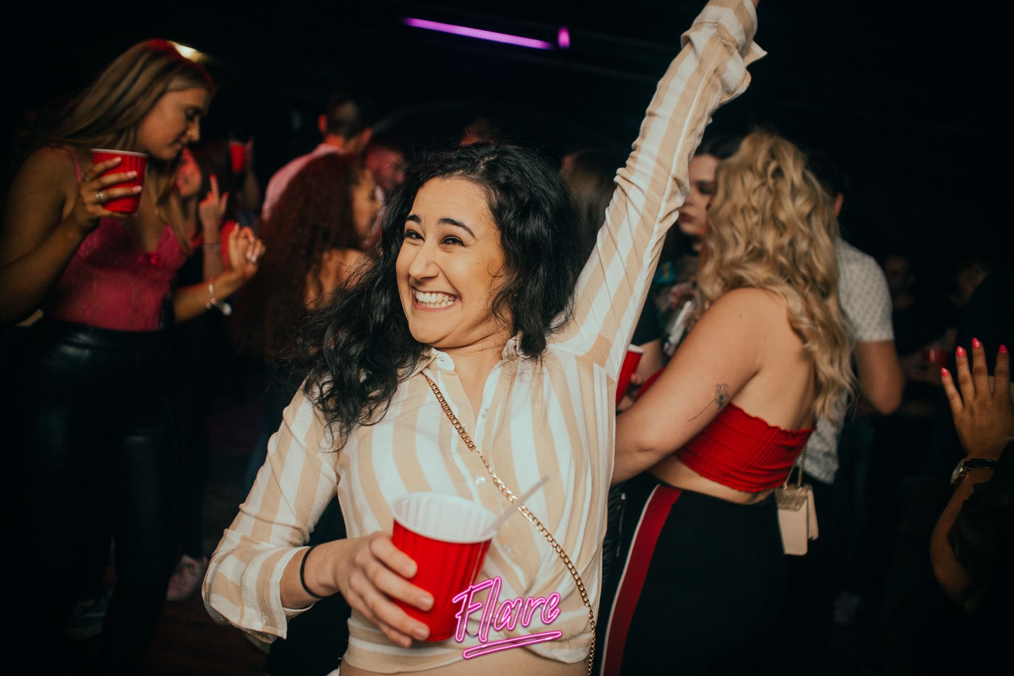 Image may contain: Night Life, Party, Night Club, Club, Human, Person
