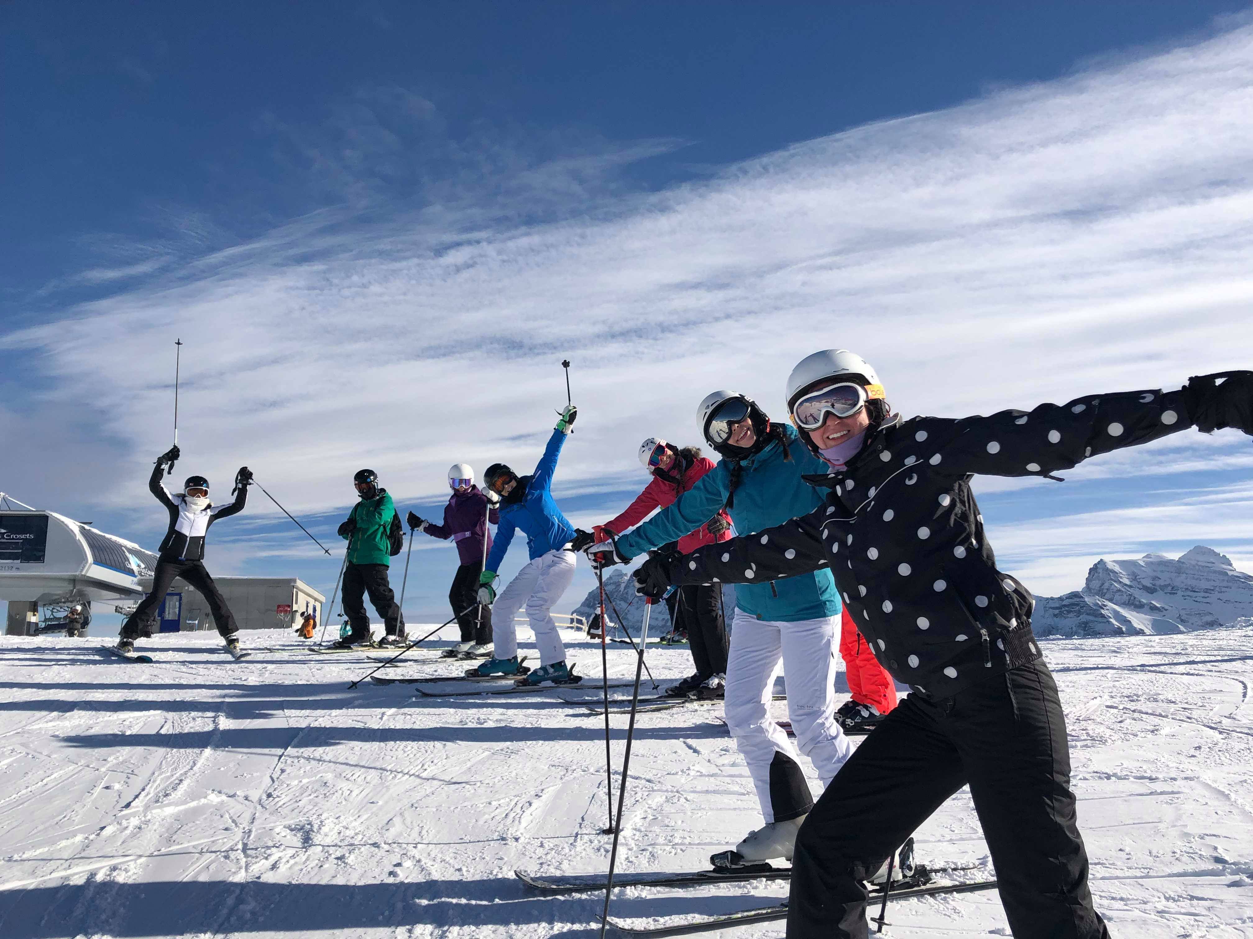 Image may contain: Snowboarding, Leisure Activities, Adventure, Clothing, Helmet, Apparel, Skiing, Piste, Sports, Snow, Sport, Outdoors, Nature, Person, Human