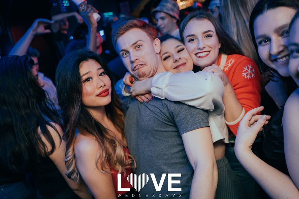 Image may contain: People, Night Life, Night Club, Club, Party, Human, Person