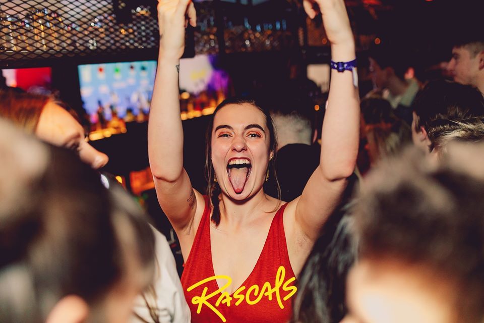 Image may contain: Disco, Night Life, Party, Night Club, Club, Human, Person