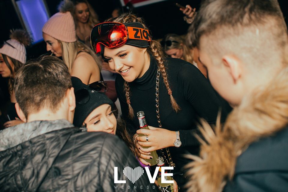 Image may contain: Night Club, Club, Sunglasses, Accessories, Accessory, Night Life, Party, Human, Person