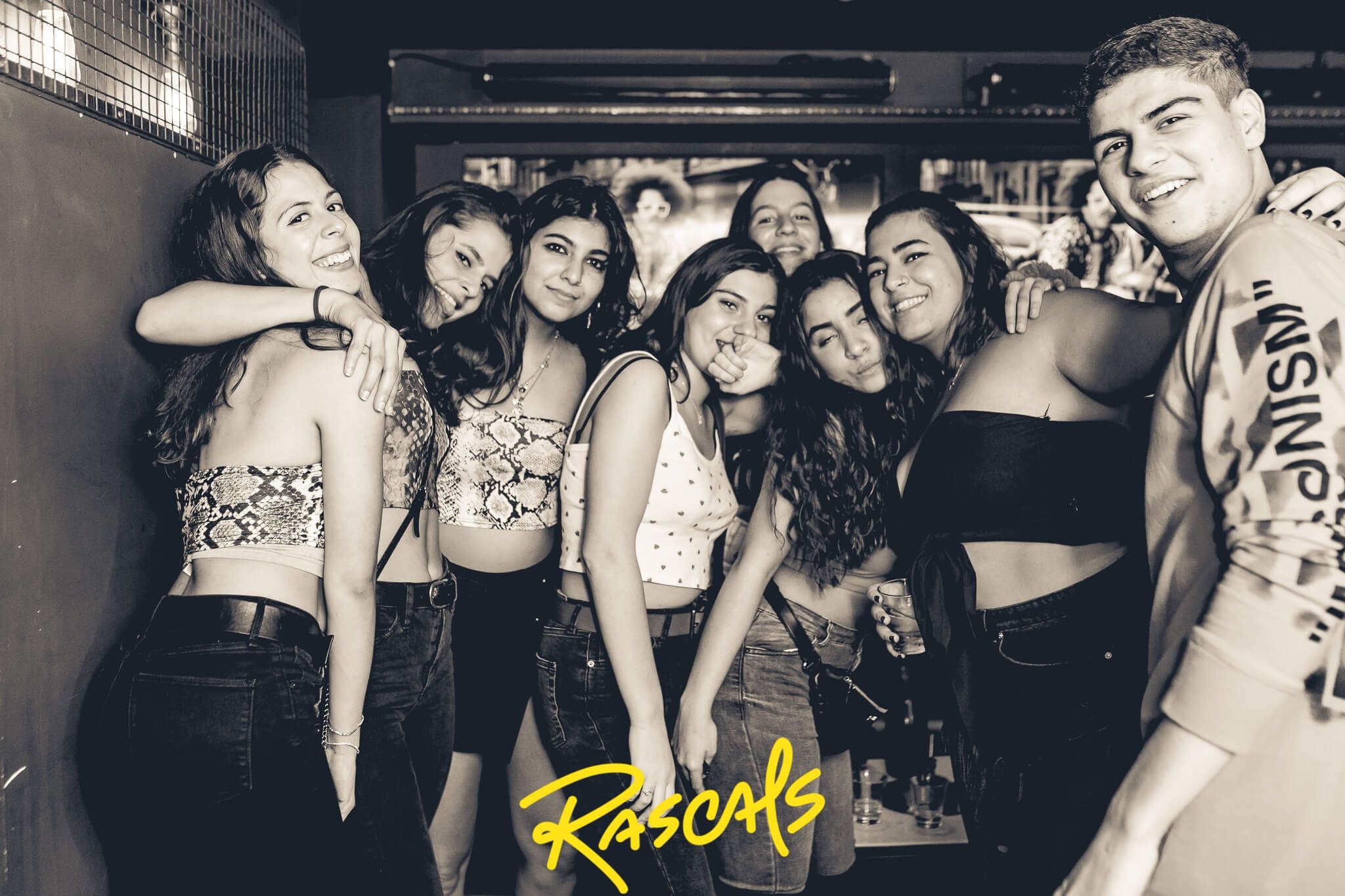 Image may contain: Clothing, Apparel, Night Club, Party, Club, Human, Person, Skin