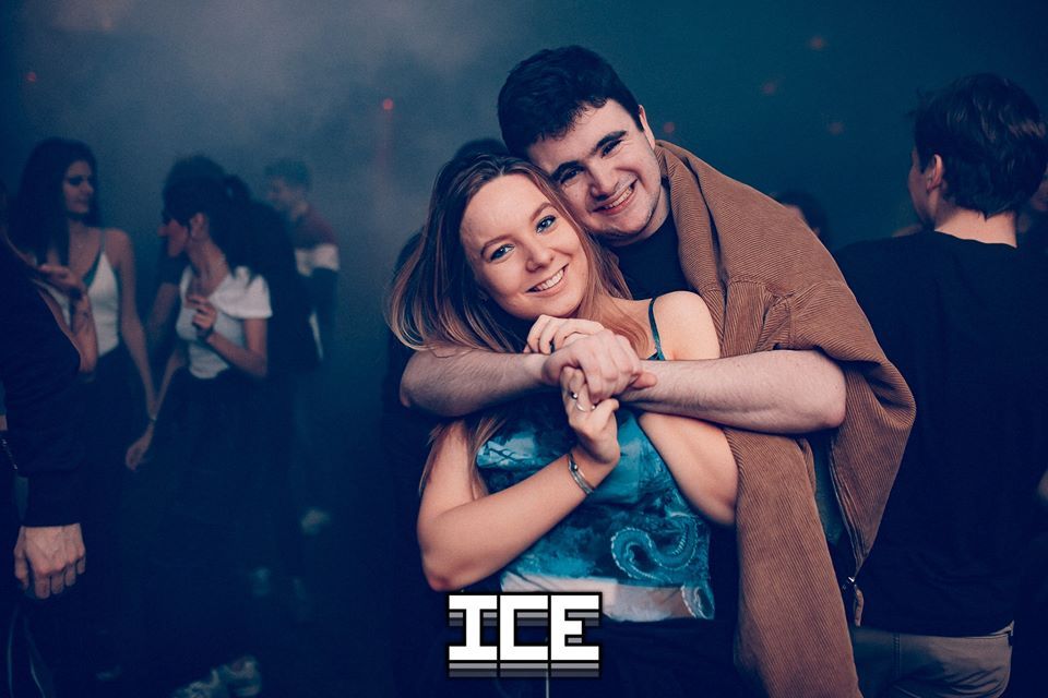 Image may contain: Couch, Night Club, Furniture, Dating, Club, Human, Person