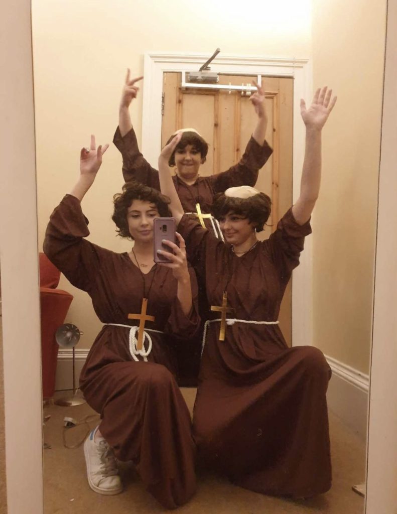 Stop monk-ying around