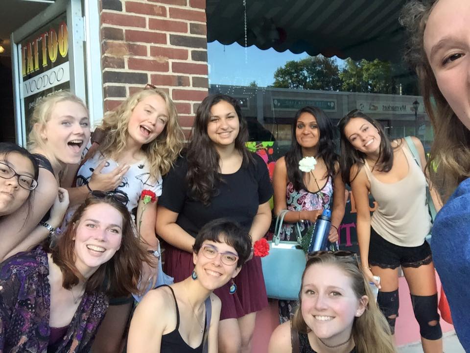 In group photos I'm usually the one grimacing at the camera while everybody shows off their pearly whites