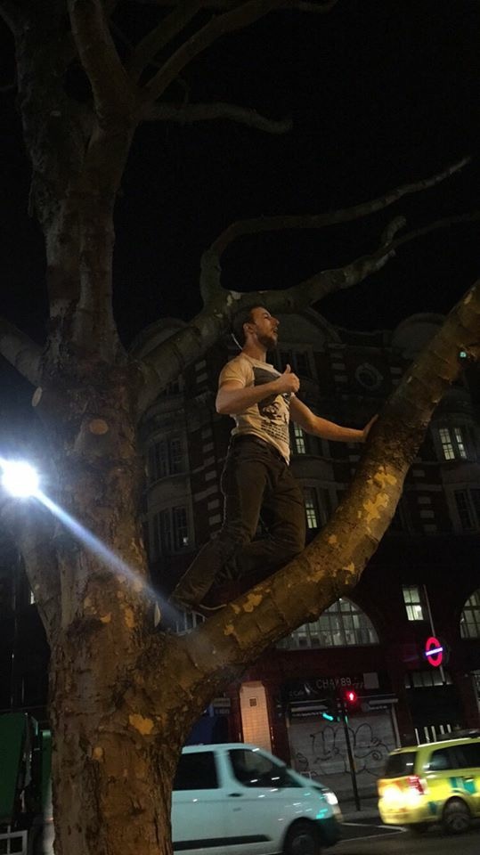 Roland, Brentwood Looking for the after party after SW4